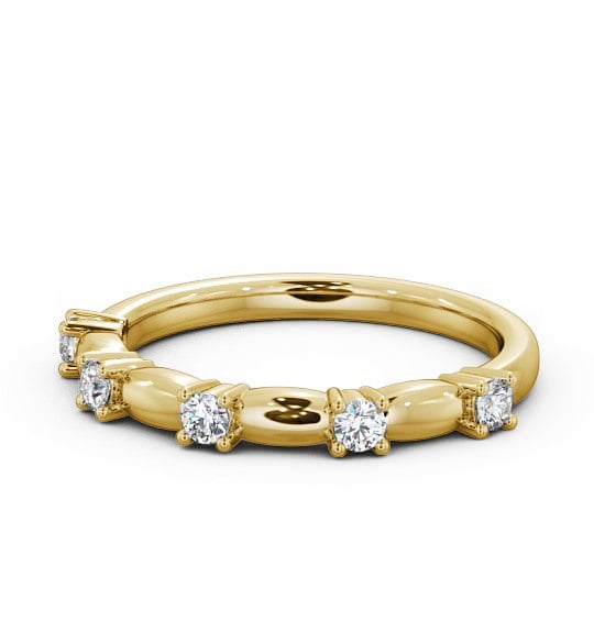  Five Stone Round Diamond Ring 18K Yellow Gold - Alexis FV24_YG_THUMB2 