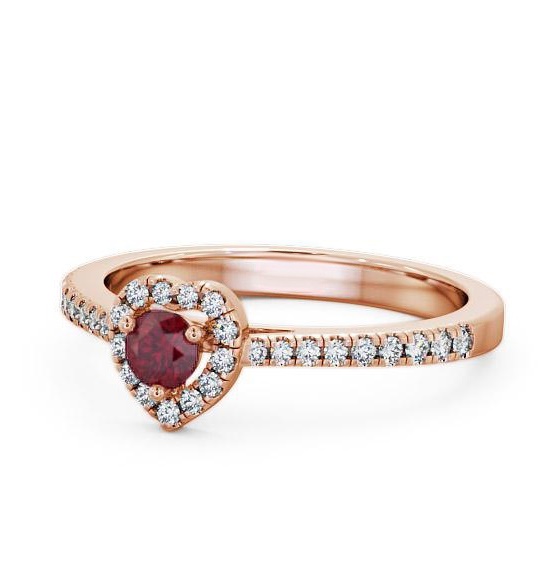 Neiva Halo Ring Gemstone and Diamond 0.50ct GEM16_RG_RU_THUMB2 