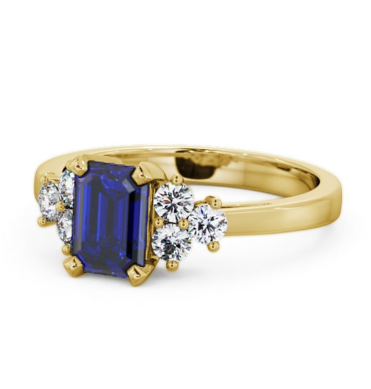 Blue Sapphire and Diamond 1.51ct Ring 18K Yellow Gold GEM1_YG_BS_THUMB2 