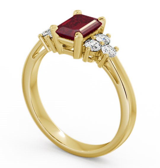 Ruby and Diamond 1.51ct Ring 18K Yellow Gold GEM1_YG_RU_THUMB1