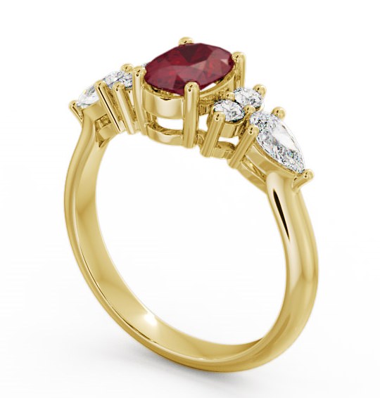 Ruby and Diamond 1.42ct Ring 18K Yellow Gold GEM2_YG_RU_THUMB1