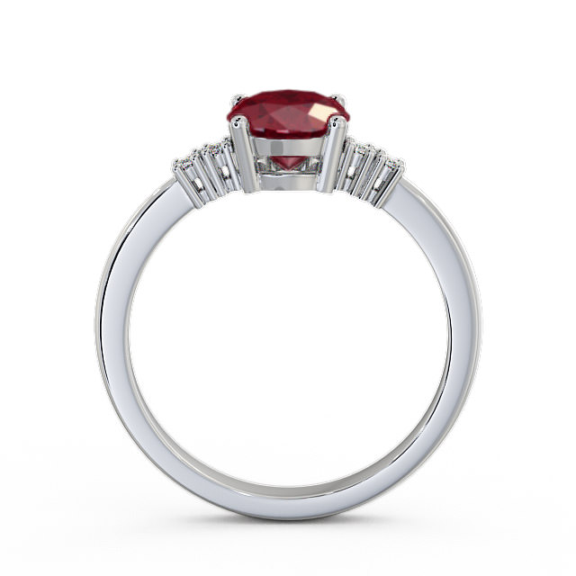 Ruby and Diamond 1.61ct Ring Platinum - Talida GEM3_WG_RU_UP