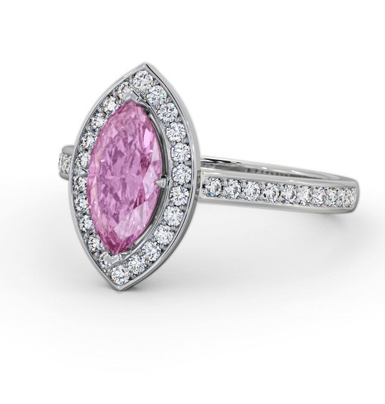 Aylah Halo Ring Gemstone and Diamond 1.50ct GEM83_WG_PS_THUMB2 