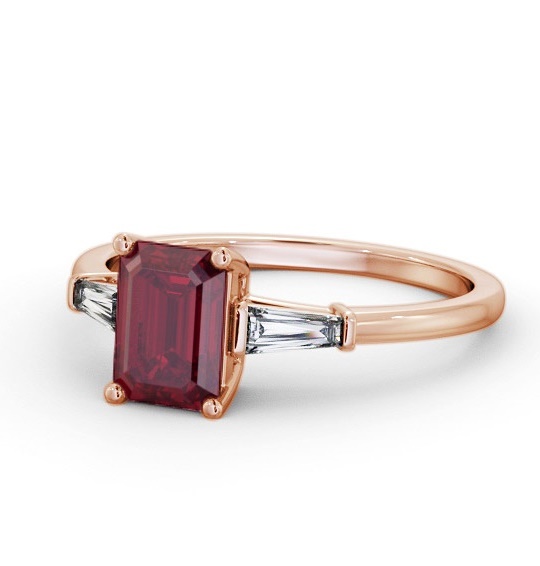 Chandler Gemstone and Diamond Ring 1.45ct Tapered Baguette Side Stones GEM93_RG_RU_THUMB2 