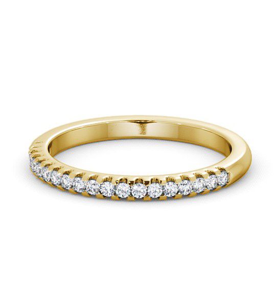  Half Eternity Round Diamond Ring 18K Yellow Gold - Auckley HE14_YG_THUMB2 