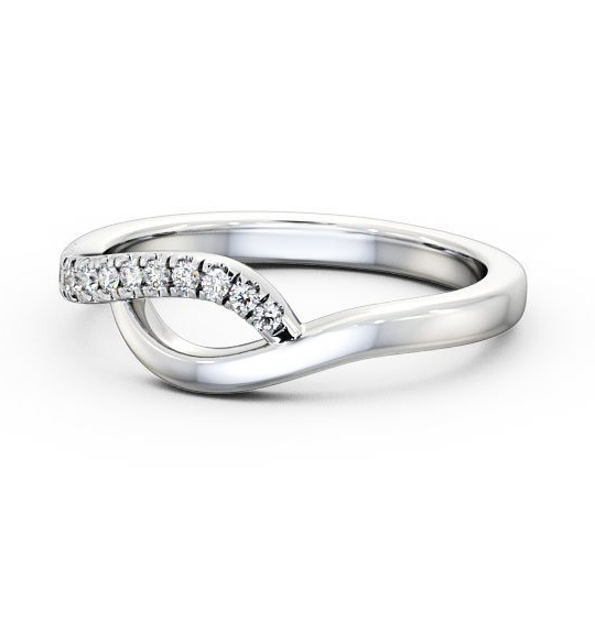 Liana Half Eternity Ring Round Diamond 0.12ct Curved HE22_WG_THUMB2 