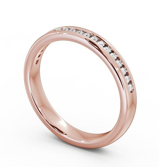  Half Eternity Round Diamond Ring 9K Rose Gold - Darcy HE30_RG_THUMB1 