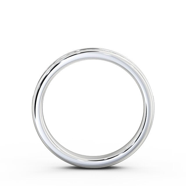 Half Eternity Round Diamond Ring 9K White Gold - Darcy HE30_WG_UP
