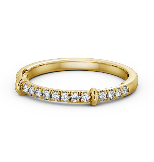 Cecile Half Eternity Round Diamond Ring HE36_YG_THUMB2 