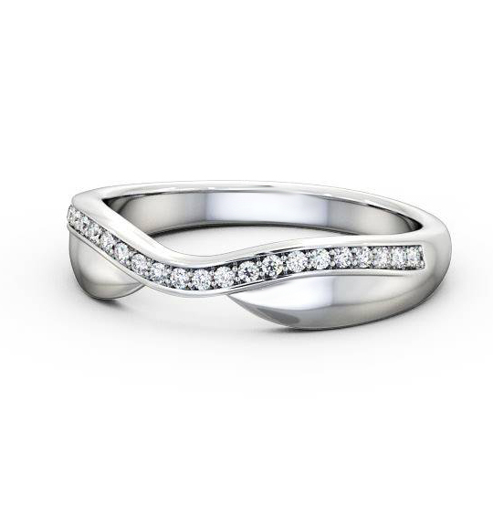 April Half Eternity Ring Round Diamond 0.12ct Curved Band HE37_WG_THUMB2 