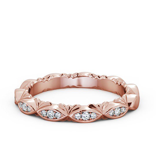 Carina Half Eternity Ring Round Diamond 0.10ct HE49_RG_THUMB2 