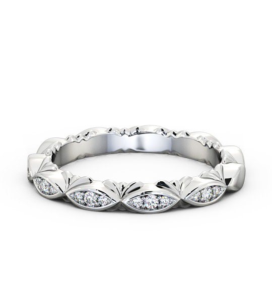 Carina Half Eternity Ring Round Diamond 0.10ct HE49_WG_THUMB2 