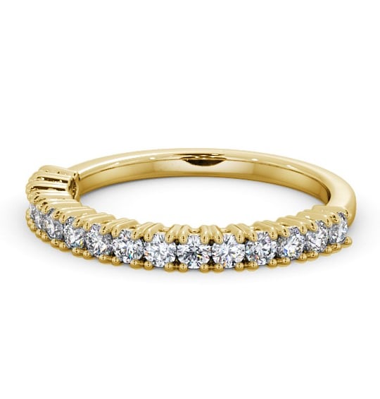  Half Eternity Round Diamond Ring 18K Yellow Gold - Belinda HE57_YG_THUMB2 