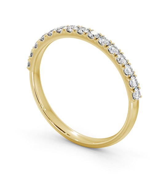  Half Eternity Round Diamond Ring 9K Yellow Gold - Serenity HE63_YG_THUMB1 