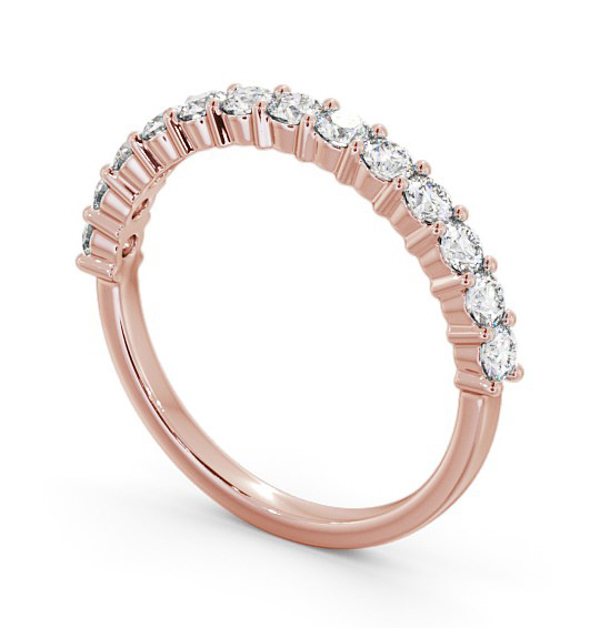  Half Eternity Round Diamond Ring 9K Rose Gold - Esme HE66_RG_THUMB1 