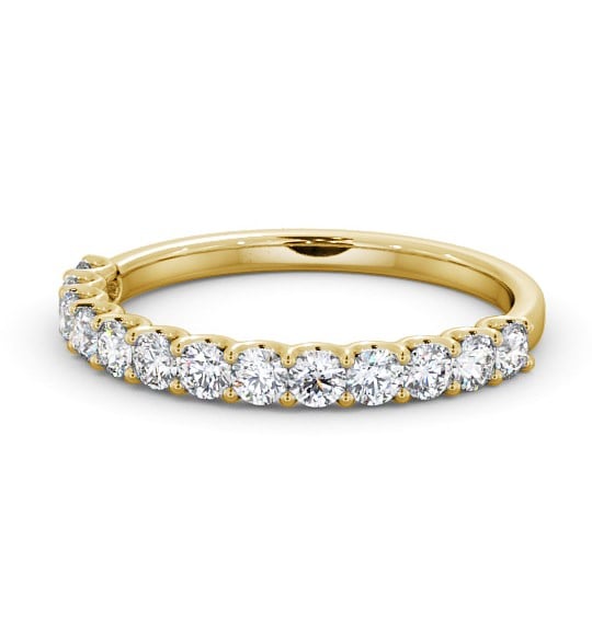  Half Eternity Round Diamond Ring 9K Yellow Gold - Angeline HE67_YG_THUMB2 