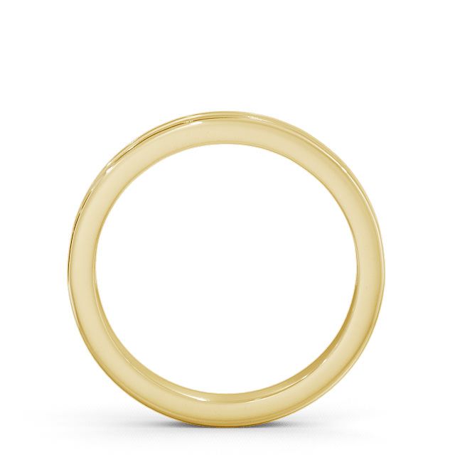 Half Eternity Round Diamond Ring 9K Yellow Gold - Primrose HE6_YG_UP