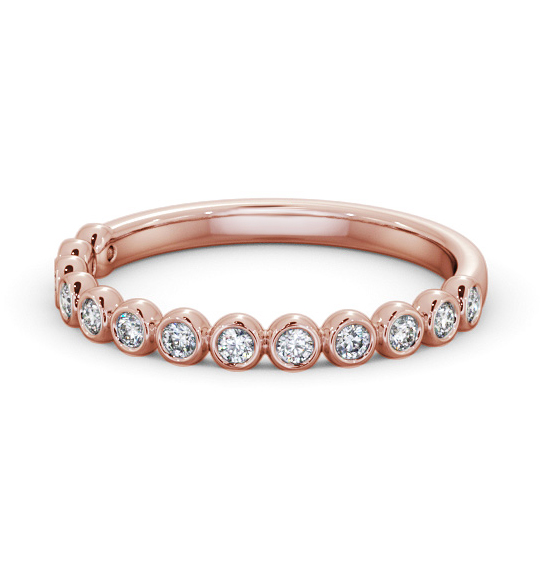 Clio Half Eternity Ring Round Diamond Bezel Set HE76_RG_THUMB2 