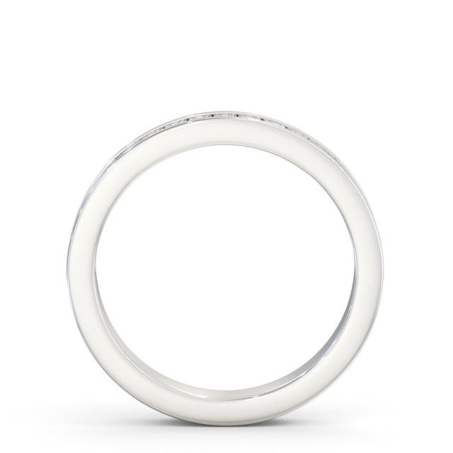 Half Eternity Princess Diamond Ring 9K White Gold - Oakley HE7_WG_UP