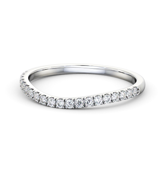 Harding Half Eternity Ring Round Diamond Curved Microprong Setting HE83_WG_THUMB2 