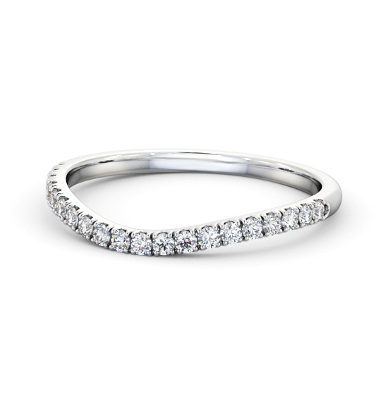 Zarola Half Eternity Ring Round Diamond Curved Microprong Setting HE84_WG_THUMB2 