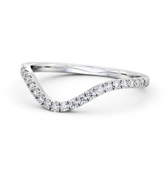 Emmy Half Eternity Ring Round Diamond Curved Microprong Setting HE85_WG_THUMB2 