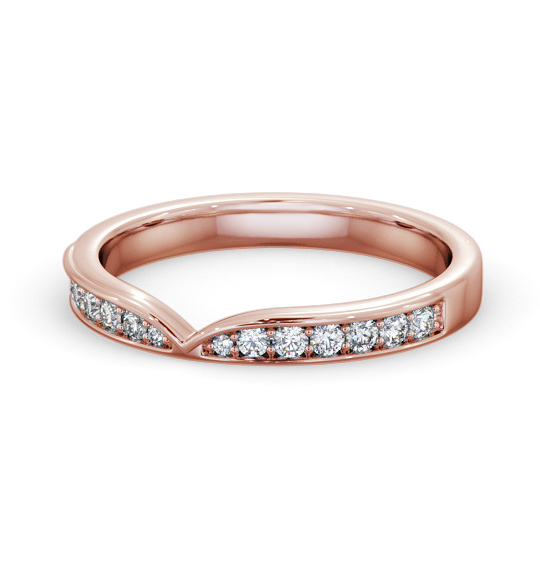 Camile Half Eternity Ring Round Diamond Pinched Design HE86_RG_THUMB2 