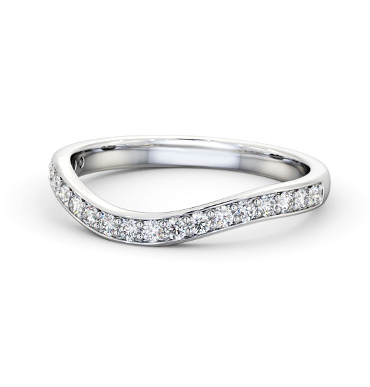 Withel Half Eternity Ring Round Diamond Curved Channel Setting HE87_WG_THUMB2 