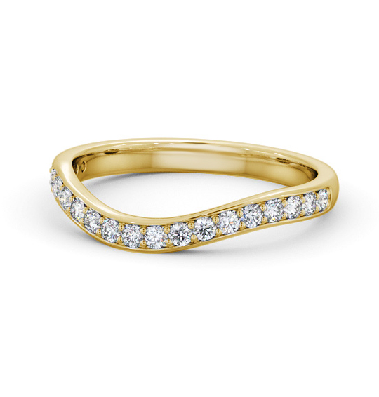 Withel Half Eternity Ring Round Diamond Curved Channel Setting HE87_YG_THUMB2 