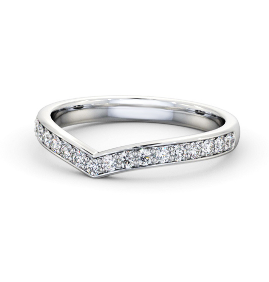 Mafal Half Eternity Ring Round Diamond Wishbone Channel Setting HE88_WG_THUMB2 