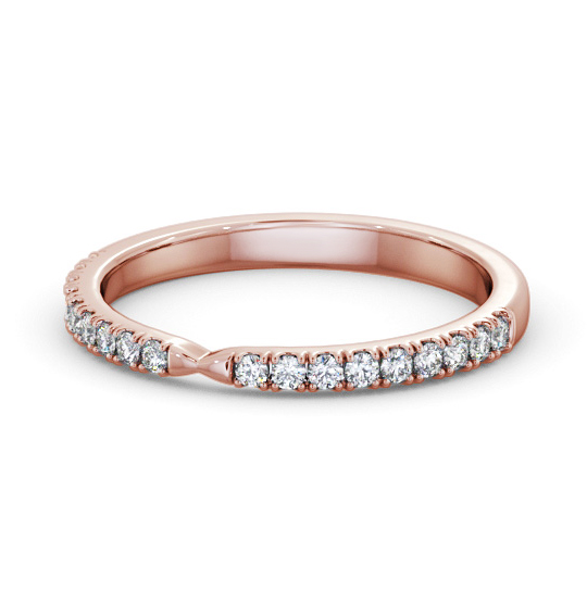 Meyer Half Eternity Ring Round Diamond Pinched Band Microprong Setting HE92_RG_THUMB2 