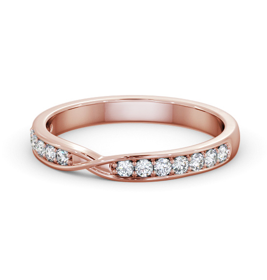 Maria Half Eternity Ring Round Diamond Crossover Channel Setting HE93_RG_THUMB2 