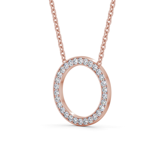 Petite Diamond Open Circle Pendant - Minichiello Jewellers