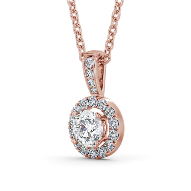 Diamond hotsell pendant halo