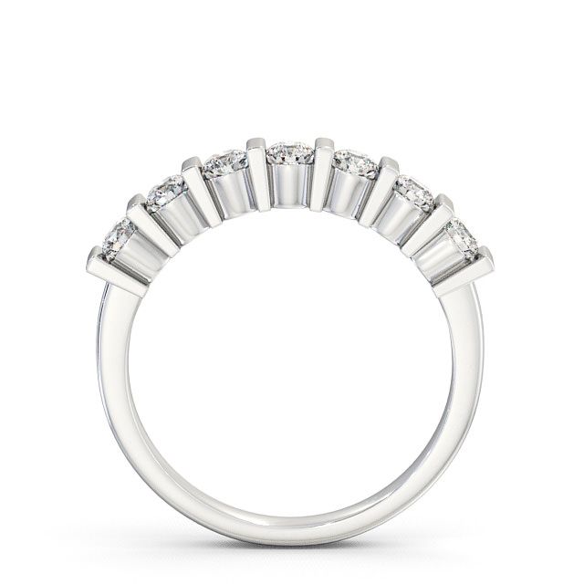 Seven Stone Round Diamond Ring Platinum - Balerno SE4_WG_UP