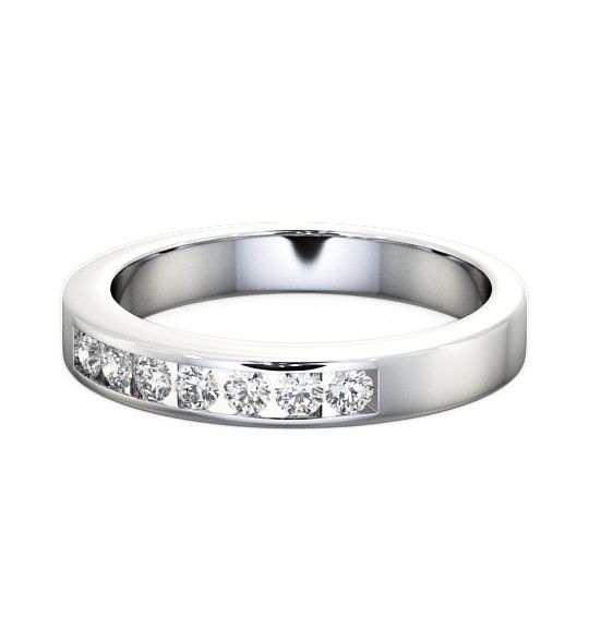  Seven Stone Round Diamond Ring 9K White Gold - Haughley SE8_WG_THUMB2 