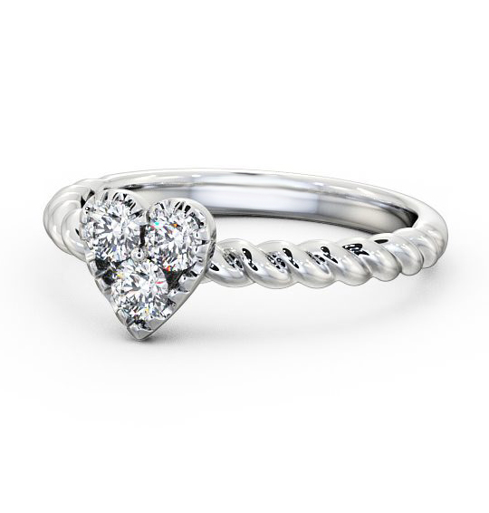 Havana Three Stone Ring Round Diamond Twisted Band TH41_WG_THUMB2 