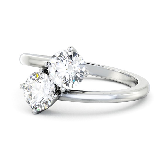Aspinella Two Stone Ring Round Diamond Toi et Moi tw13_wg_thumb2 