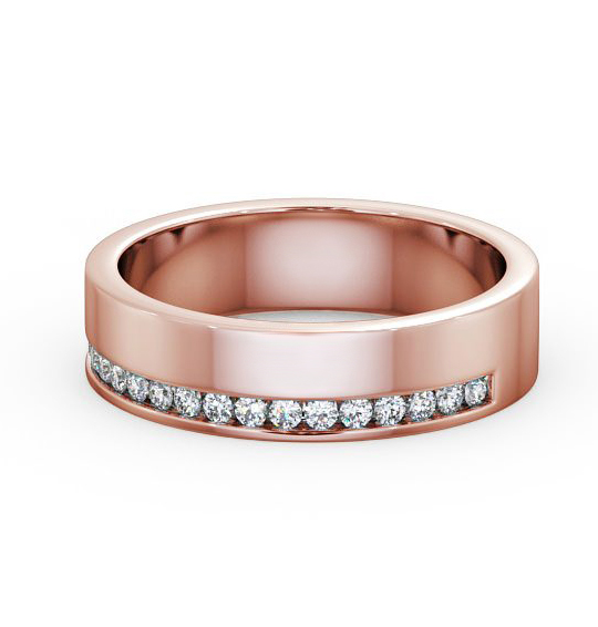 Casilda Ladies Round Diamond Wedding Ring 0.18ct Eternity WBF17_RG_THUMB2 