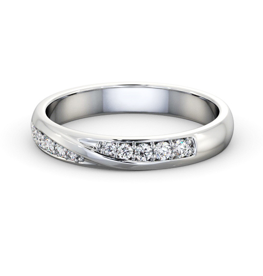 Erin Ladies Round Diamond Wedding Ring 0.15ct WBF47_WG_THUMB2 
