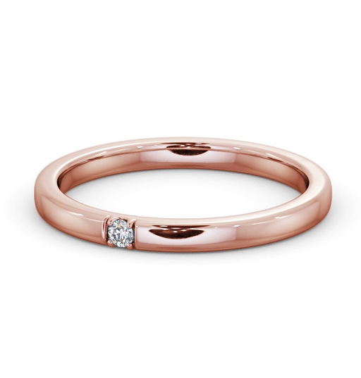  Ladies Diamond Wedding Ring 9K Rose Gold - Adderby WBF48_RG_THUMB2 