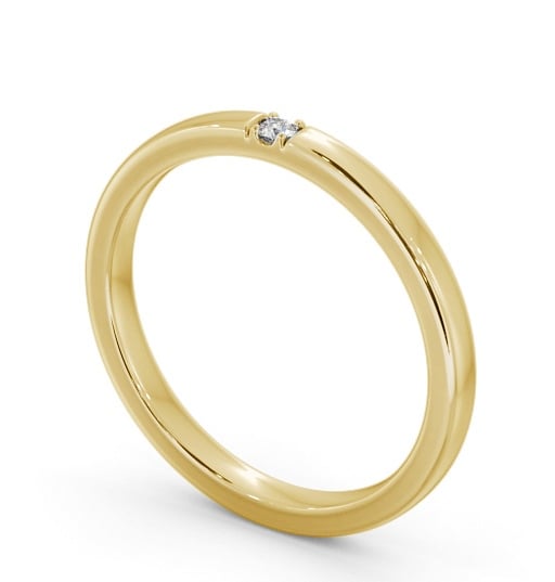  Ladies Diamond Wedding Ring 18K Yellow Gold - Adderby WBF48_YG_THUMB1 