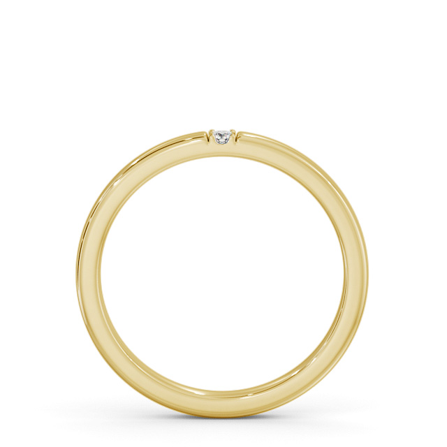 Ladies Diamond Wedding Ring 18K Yellow Gold - Adderby WBF48_YG_UP