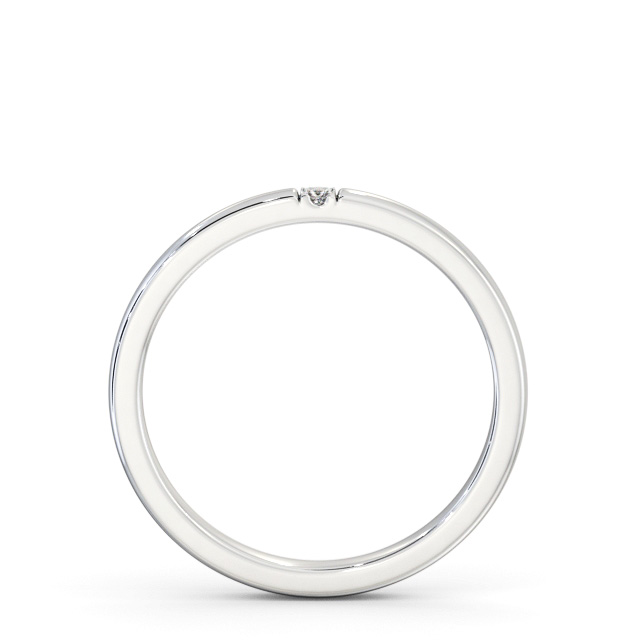 Ladies Diamond Wedding Ring 18K White Gold - Penmere WBF49_WG_UP