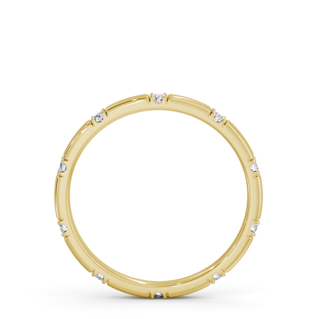 Ladies Diamond Wedding Ring 18K Yellow Gold - Argile WBF51_YG_UP