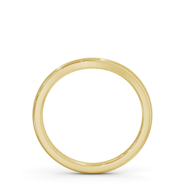 Ladies Plain Wedding Ring 18K Yellow Gold - Hampton | Angelic Diamonds