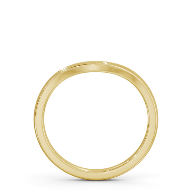 Ladies Plain Wedding Ring 18K Yellow Gold - Yanis | Angelic Diamonds
