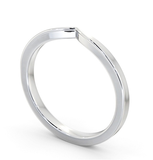  Ladies Plain Wedding Ring 9K White Gold - Devante WBF64_WG_THUMB1 