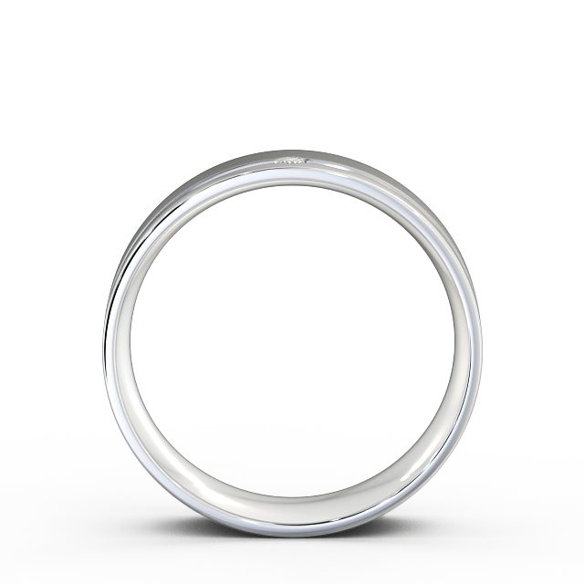 Mens Diamond Wedding Ring Platinum - Harley (Matt) WBM19B_WG_UP