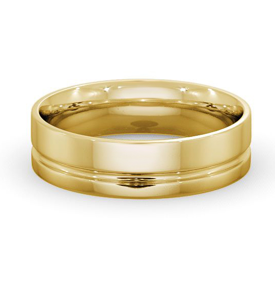 Mens Wedding Ring Side Groove WBM20_YG_THUMB2_1.jpg 